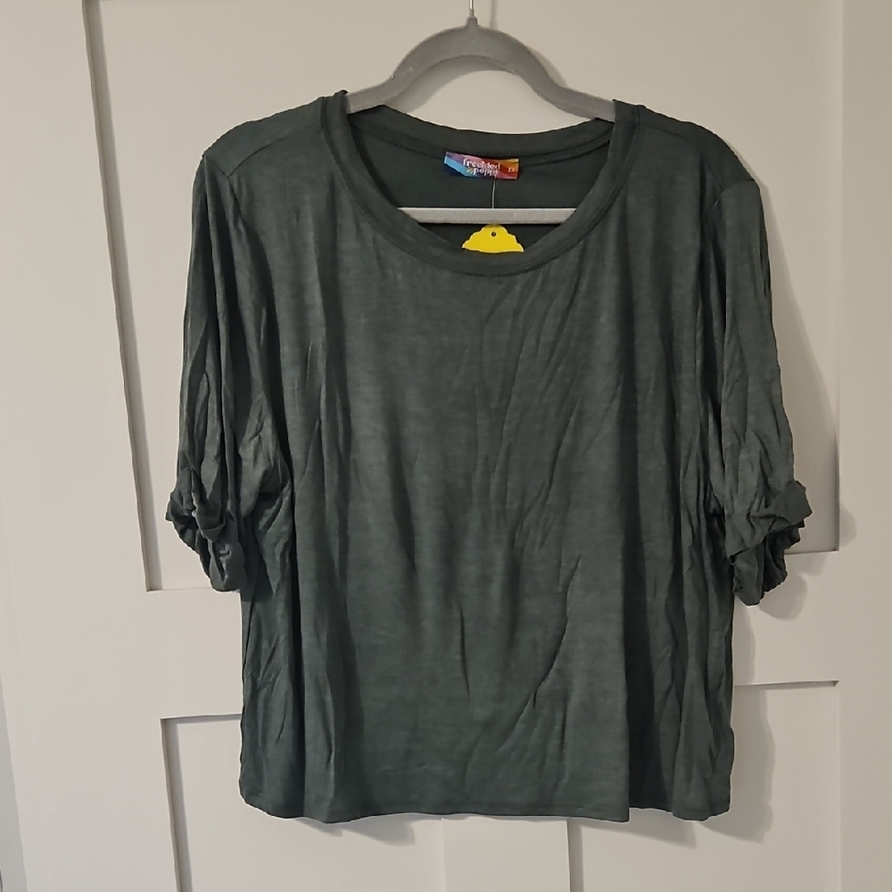 Casual Green Top